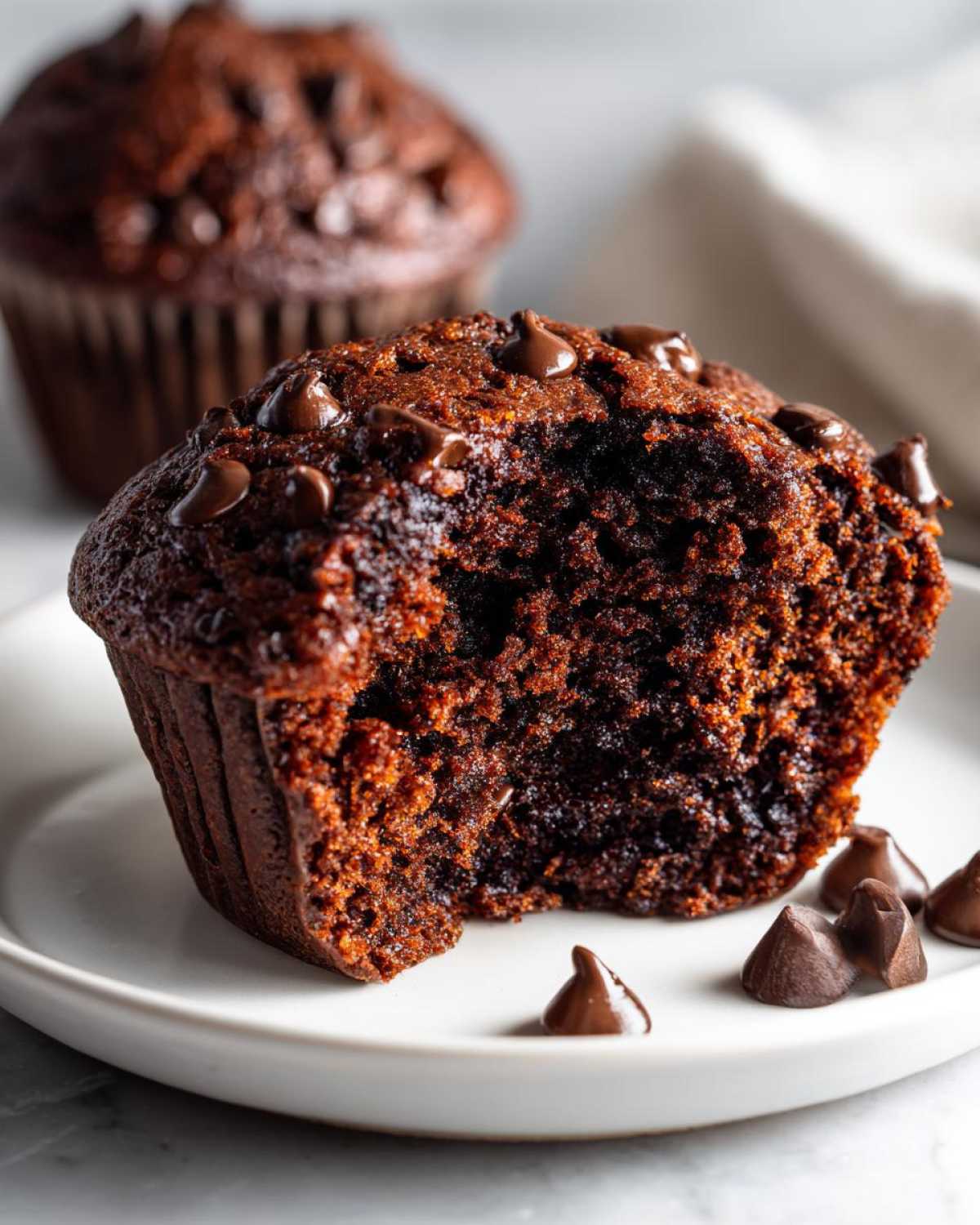 chocolate zucchini muffins - Other 2