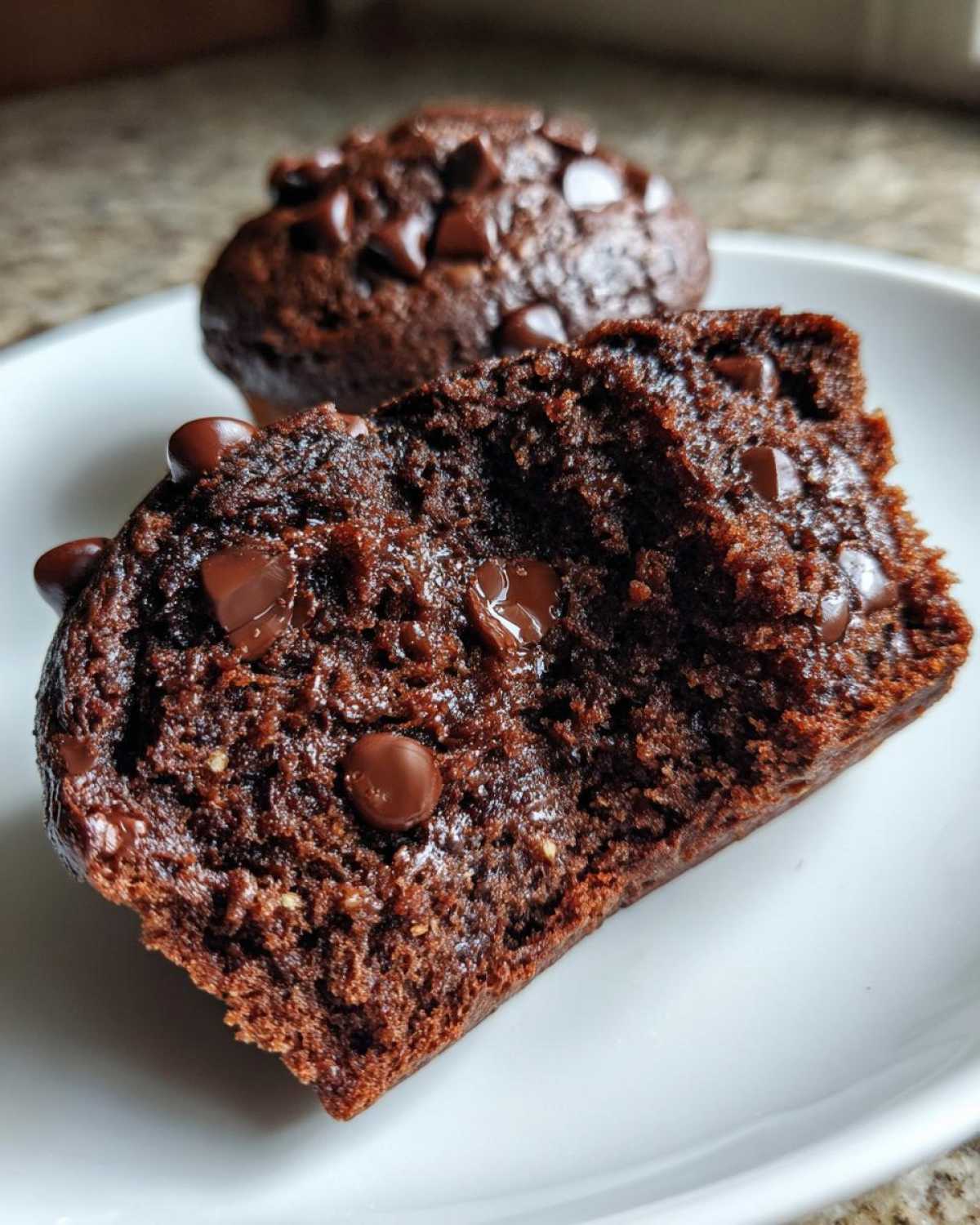 chocolate zucchini muffins - Other 3