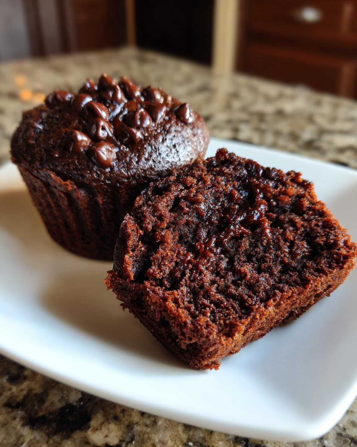 chocolate zucchini muffins - Other 4