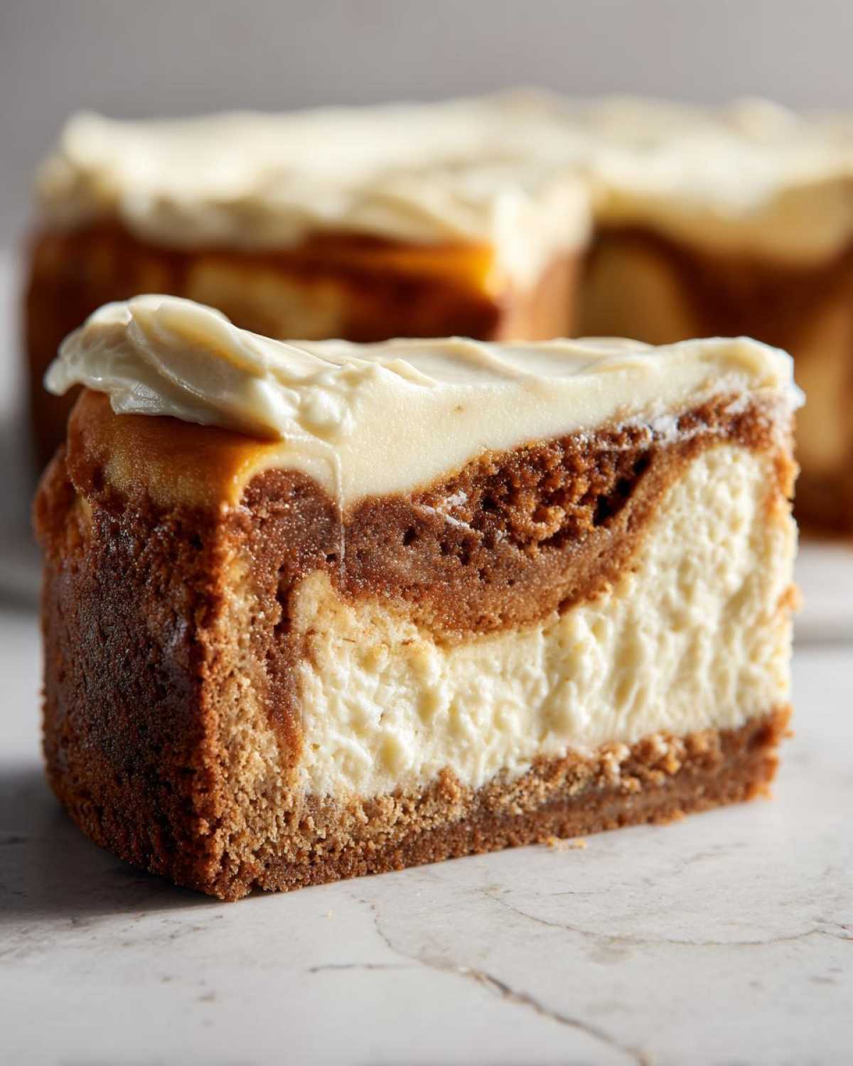 cinnamon roll cheesecake - Other 3