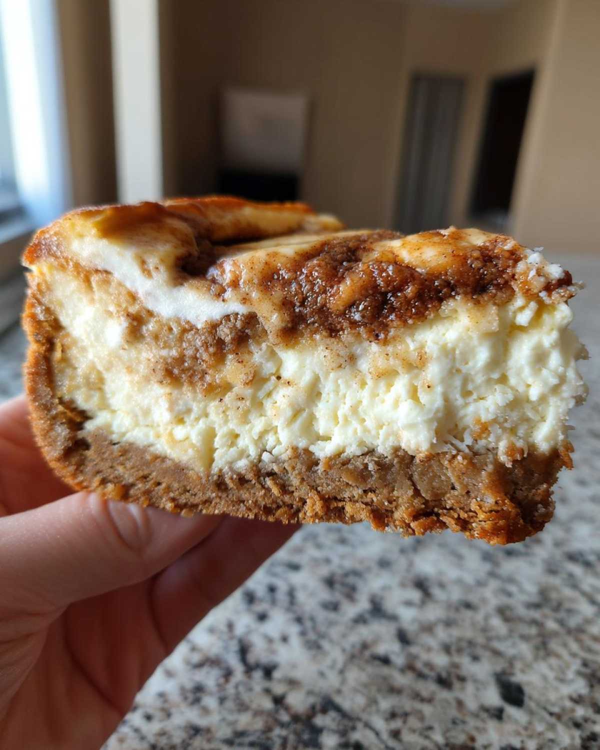 cinnamon roll cheesecake - Other 4