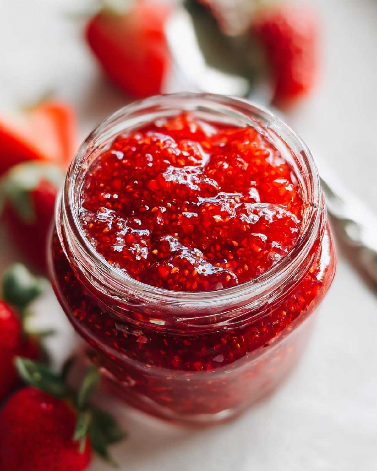 strawberry freezer jam - Other 4